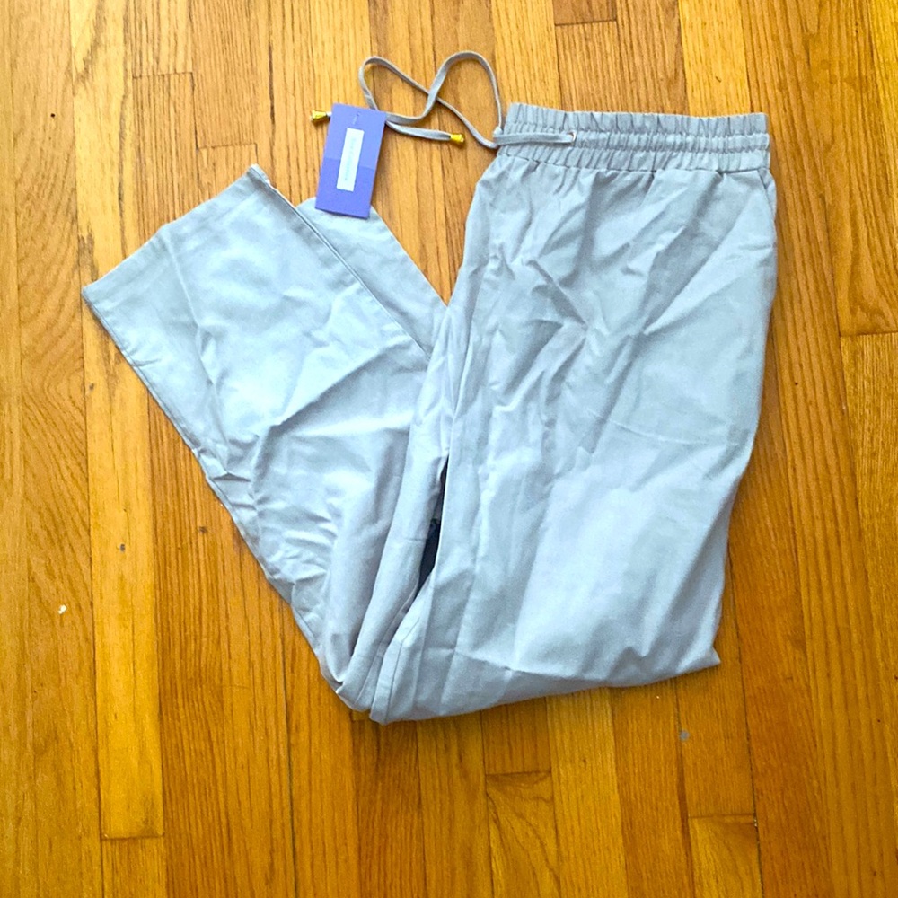 Cotton/Linen pull on slacks